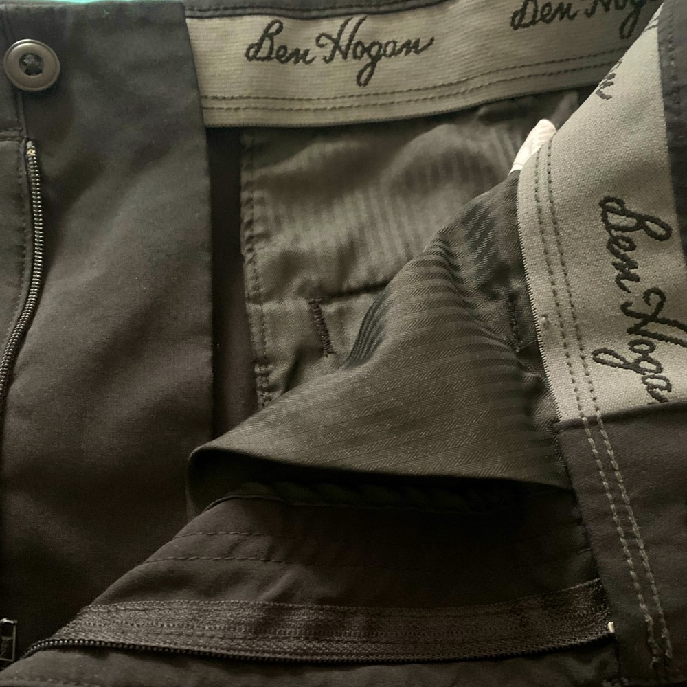 Black shorts size 30 made in Jordan.